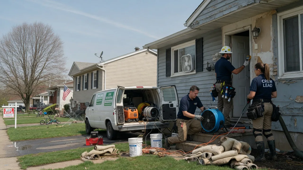 Flood Cleanup in Chesterfield, NJ near me
