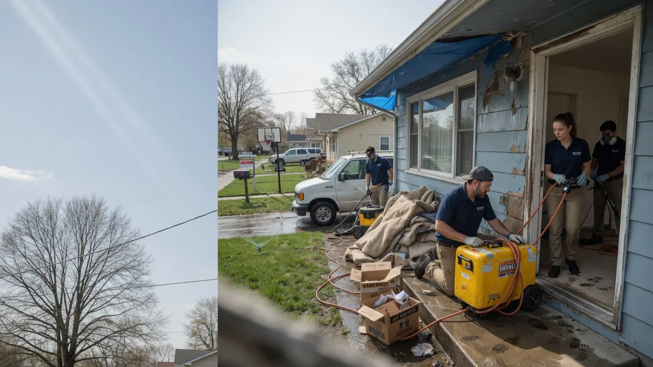Basement Flood Cleanup in Chesterfield, NJ near me